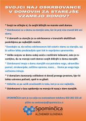 Ali vzeti osebo z demenco domov